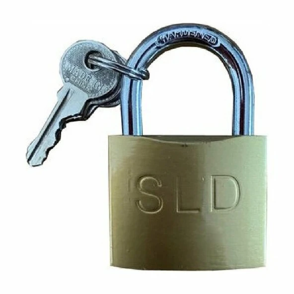 SOLİD SLD-0025 25 mm Sarı Asma Kilit ürün görseli