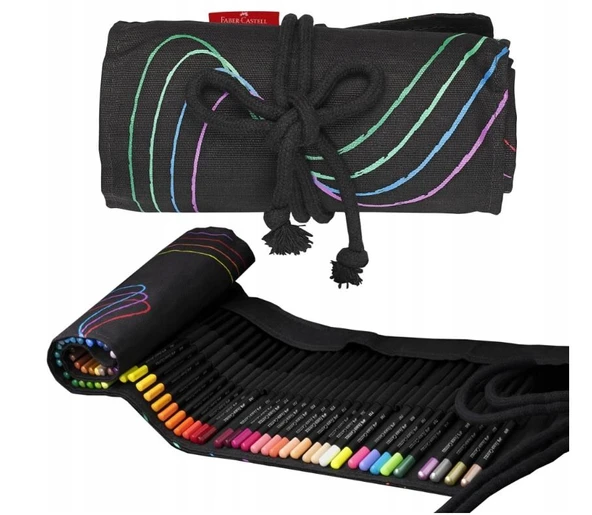 Faber Castell Black Edition Renkli Kalem Rulosu 72 parça - 2