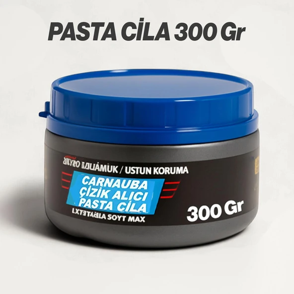 Polisaj Süngeri Seti + 300 Gr Cila 150 mm Matkap Uyumlu Oto Seramik Wax Pasta Cila Parlatma Pedi - 2