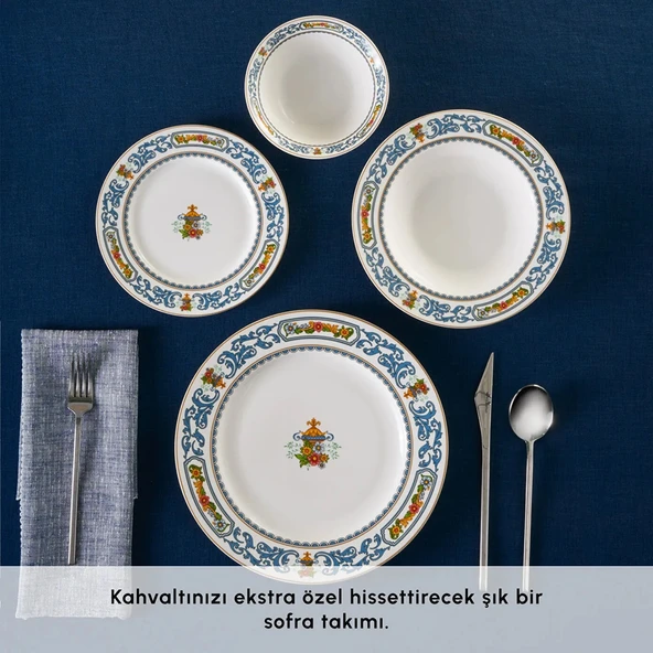 Karaca Forever Bone Vase 24 Parça 6 Kişilik Yemek Takımı - Resim 3