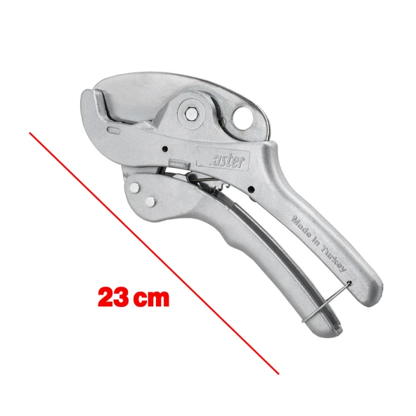 Boru Kesme Makası Büyük 42 mm Otomatik Bahçe Hortum Kesici Makası Su Tesisatı PPRC PVC Plastik - 2