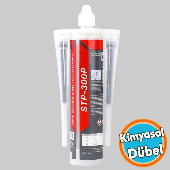 Kimyasal Dübel 300 ml Polyester Bazlı Profesyonel Ankraj Malzemesi Beton Dübel Montaj Harc Sıvı Çivi ürün görseli