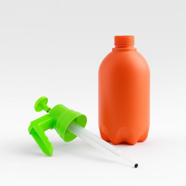 Basınçlı El Püskürtme İlaçlama Pompası Aleti Bitki Sulama Ayarlı Sprey Şişe 2 Litre Çok Amaçlı - Resim 4