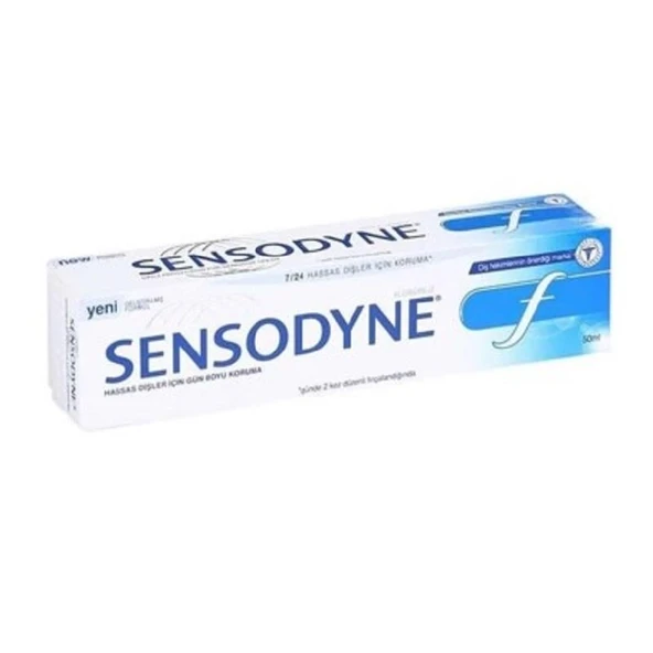 Sensodyne Diş Macunu Florürlü 50 ml ürün görseli