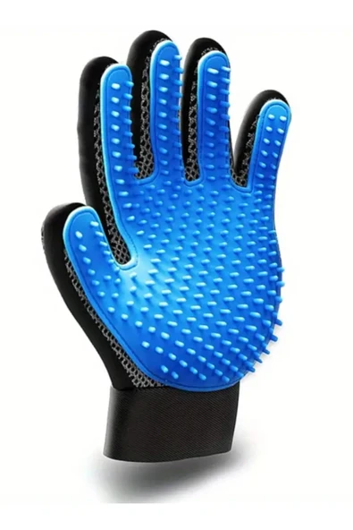 NACTUMU 1 Adet Evcil Hayvan Bakım Eldiveni, Köpekler ve Kediler için Nazik Tüy Toplayıcı Eldiven - 6