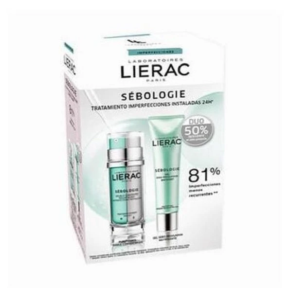 Lierac Paris Sebologie Double Concentrate Krem + Sebologie Yıkama Jeli 40 Ml ürün görseli