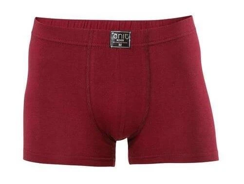 6 Adet Anıt Erkek Pamuklu Likralı Düz Renk Boxer 1271 - Resim 3