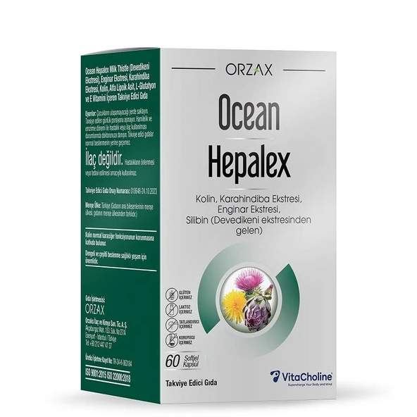 Ocean Hepalex 60 Softjel Kapsül ürün görseli