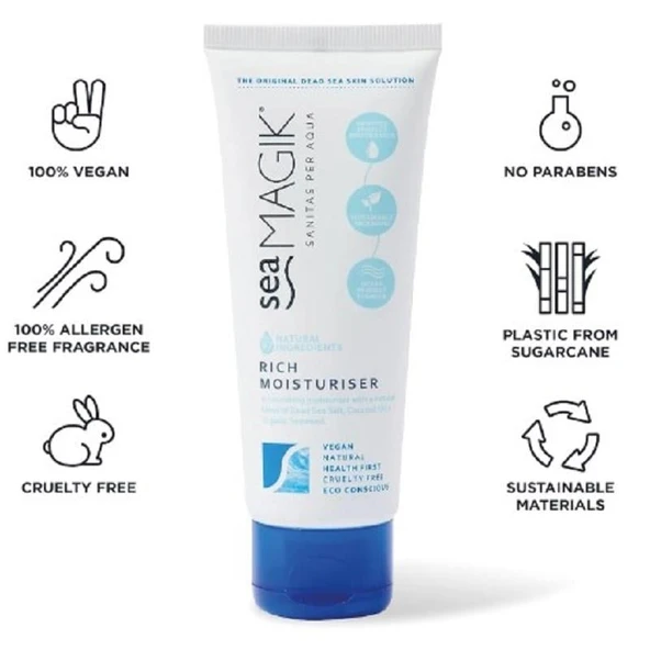 Dead Sea Rich Moisturiser 75 ml - Resim 2