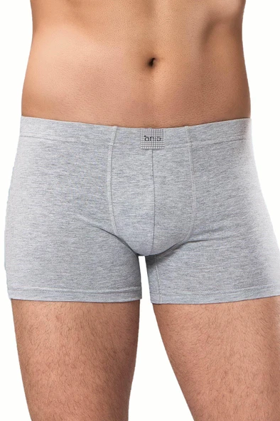 6 Adet Anıt Erkek Pamuklu Likralı Düz Renk Boxer 1271 ürün görseli