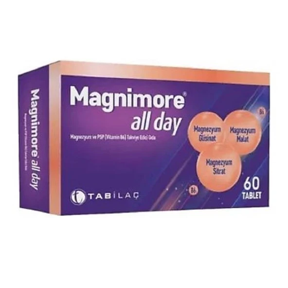 Magnimore All Day 60 Tablet ürün görseli