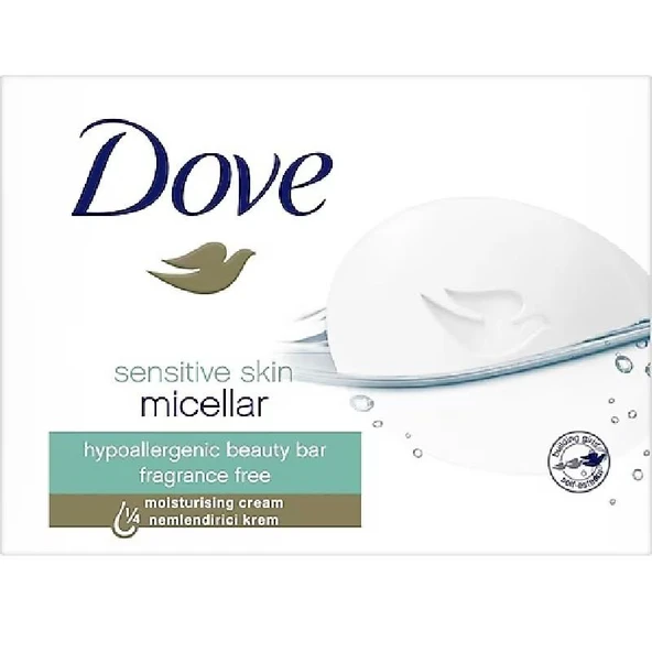 Dove Sensitive Skin Micellar Sabun 90 gr ürün görseli