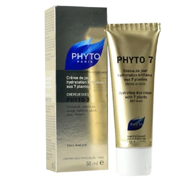 Phyto 7 Cream 50 ml - Kuru Saçlar için Bitki Özlü Nemlendirici Krem