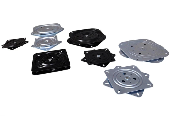 Metal Döner Koltuk Tabure Tv Altlığı 260*260*27 Mm 0067 - Resim 6