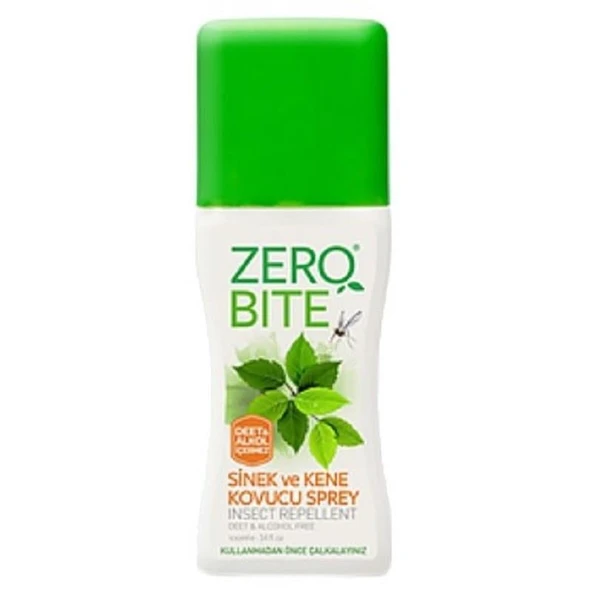 Zerobite Bitki Özlü Sinek ve Kene Kovucu Sprey 100 ml ürün görseli