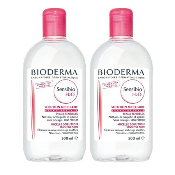 Bioderma Sensibio H2O 500 ml - İkili Paket Özel Fiyat ürün görseli