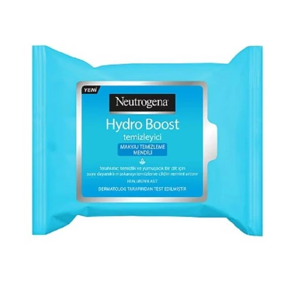 Neutrogena Hydro Boost Makyaj Temizleme Mendili 25 Yaprak ürün görseli