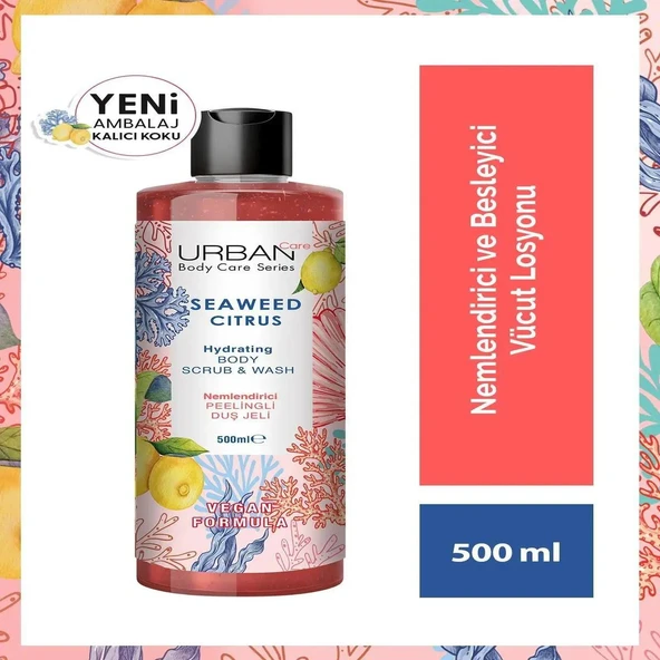 Urban Care Seaweed Citrus Nemlendirici ve Besleyici Duş Jeli 500 ml ürün görseli