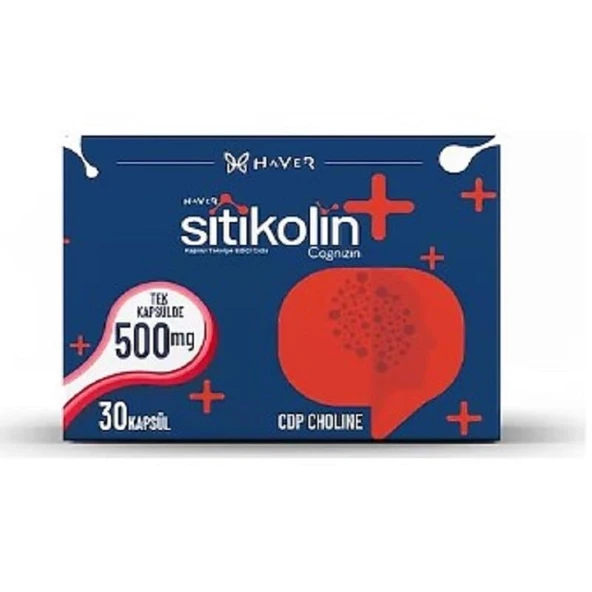 Haver Sitikolin Cognizin 500 mg 30 Kapsül ürün görseli