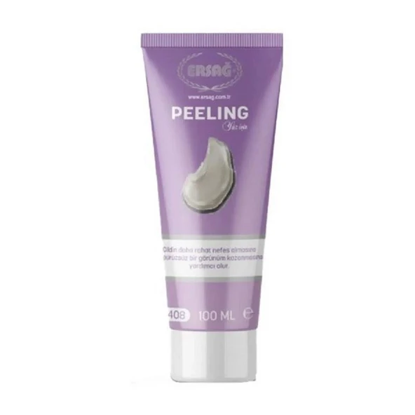 Ersağ Yüz İçin Bitkisel İçerikli Peeling 100 ml ürün görseli