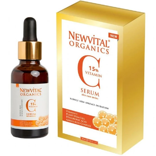 Newvital Organics %15 C Vitamini Serum 30 ml ürün görseli