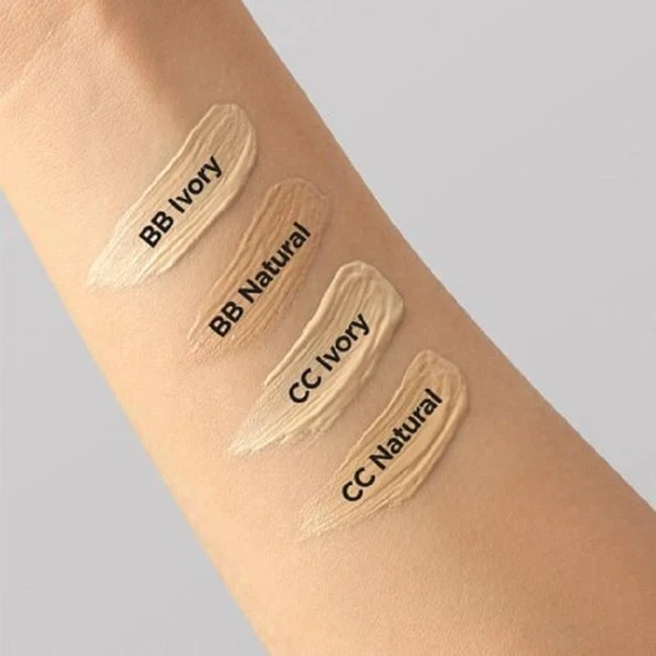 Pure Beauty BB Krem PA+++ Ivory SPF50 30 ml - Resim 3