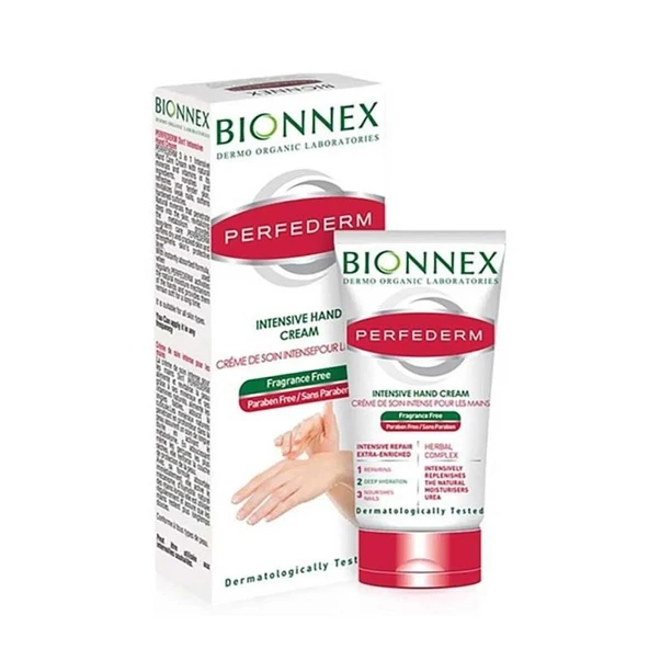 Bionnex Perfederm Parfümsüz Yoğun El Bakım Kremi 50 ml - Resim 2