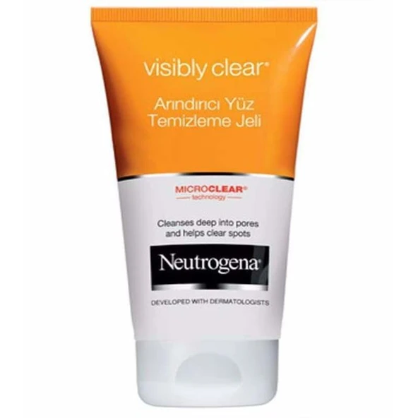 Neutrogena Visibly Clear Siyah Nokta Temizleyici Peeling Gel 150 ml ürün görseli