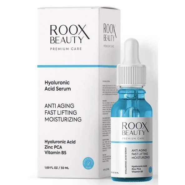 Roox Beauty Yaşlanma Karşıtı & Yoğun Nemlendirici Hyaluronik Asit Serum 50 ml ürün görseli