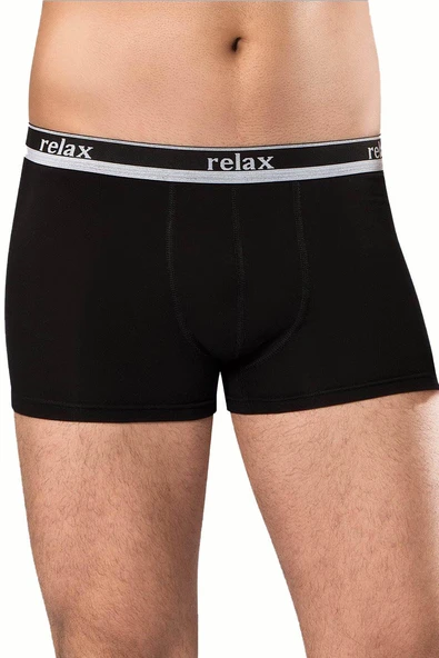 6 Adet Anıt Erkek Pamuklu Likralı Düz Renk Boxer 1268 ürün görseli