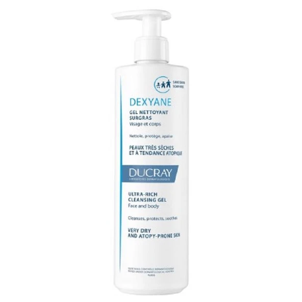 Ducray Dexyane Gel Nettoyant Ultra Rich Cleansing Gel 400 ml ürün görseli