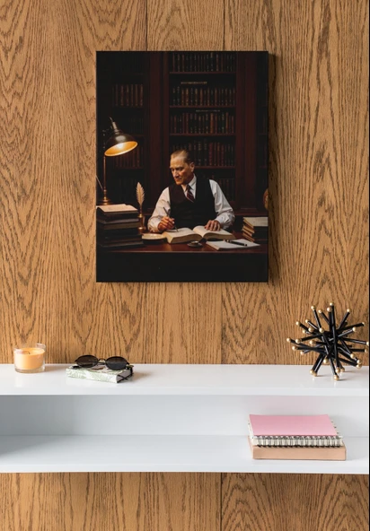 Atatürk Tablosu - Atatürk Çalışma Masası