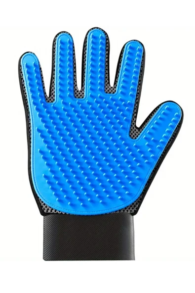 NACTUMU 1 Adet Evcil Hayvan Bakım Eldiveni, Köpekler ve Kediler için Nazik Tüy Toplayıcı Eldiven - 2