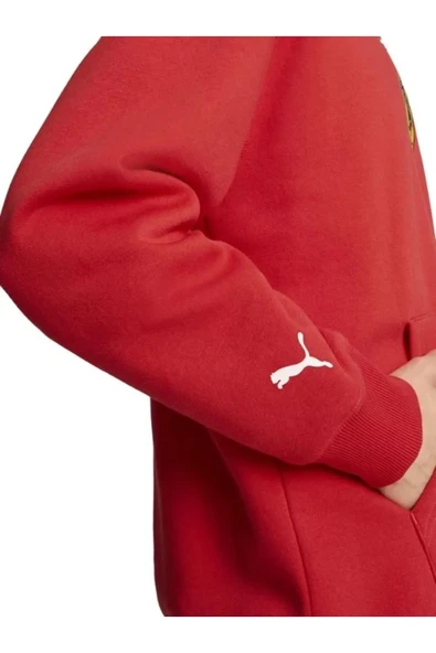 Erkek Sweatshırts Ferrari Race Bigshield Hdie 62705401 - Resim 7