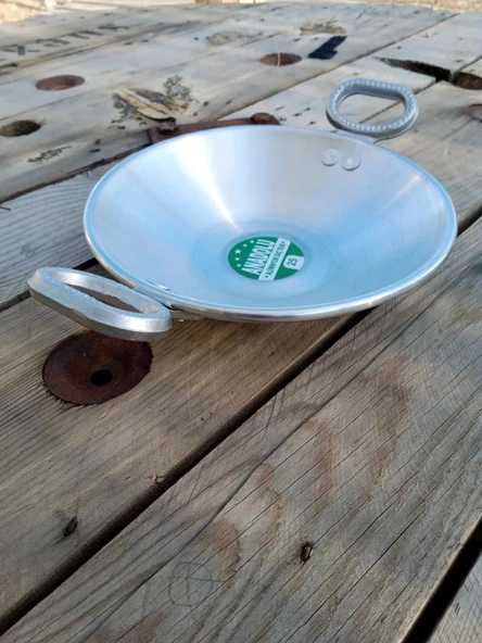 Aluminyum Sac Tava Kulplu Kapaksız - Resim 2