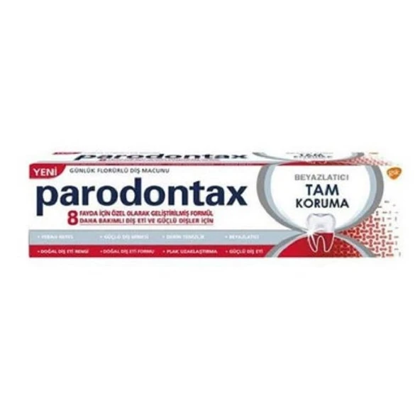 Parodontax Tam Koruma Beyazlatıcı Diş Macunu 75 ml ürün görseli