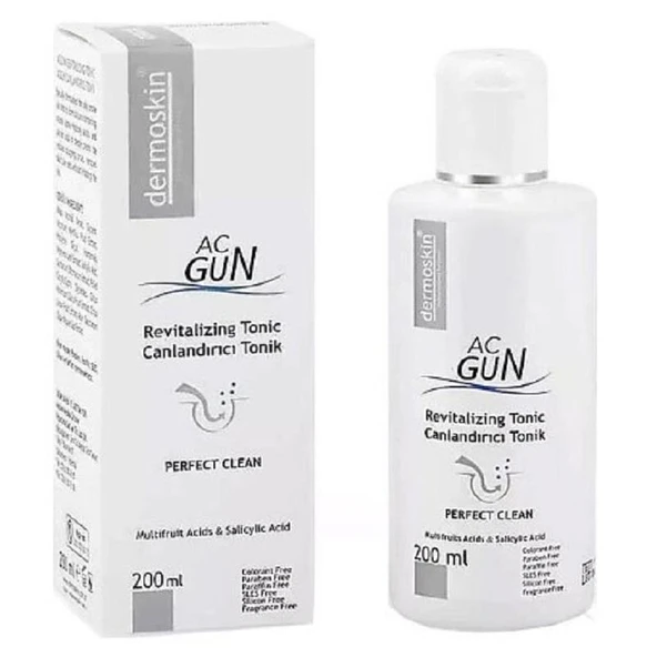 Dermoskin Acnegun Canlandırıcı Tonik 200 ml