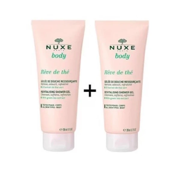 Nuxe Body Reve De The Revitalising Shower Gel 200 ml - 2 Adet ürün görseli