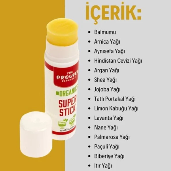 The Prouvee Reponses S.O.S Stick Anlık Yatıştırıcı Stick 15 gr - Resim 5