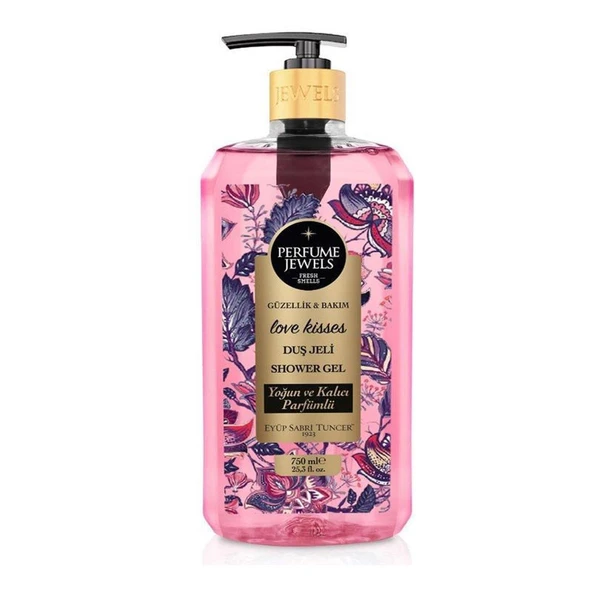 Eyüp Sabri Tuncer Perfume Jewels Love Kisses Duş Jeli 750 ml ürün görseli