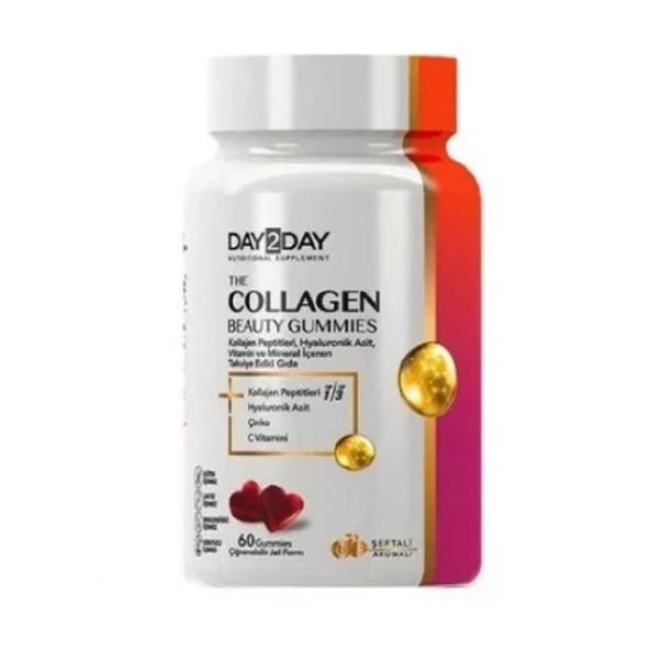 Day2day The Collagen Beauty Gummies 60 Çiğnenebilir Jel Form ürün görseli