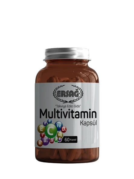 ERSAĞ MULTİVİTAMİN KAPSÜL 60 KAPSÜL ürün görseli