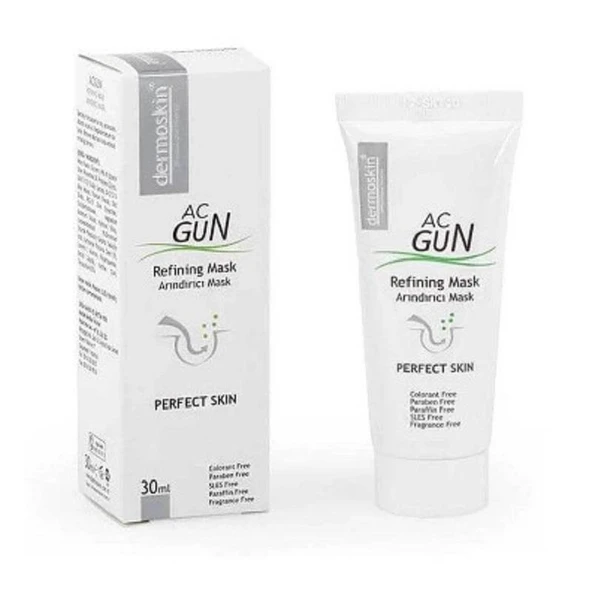 Dermoskin Acnegun Arındırıcı Mask 30 ml ürün görseli