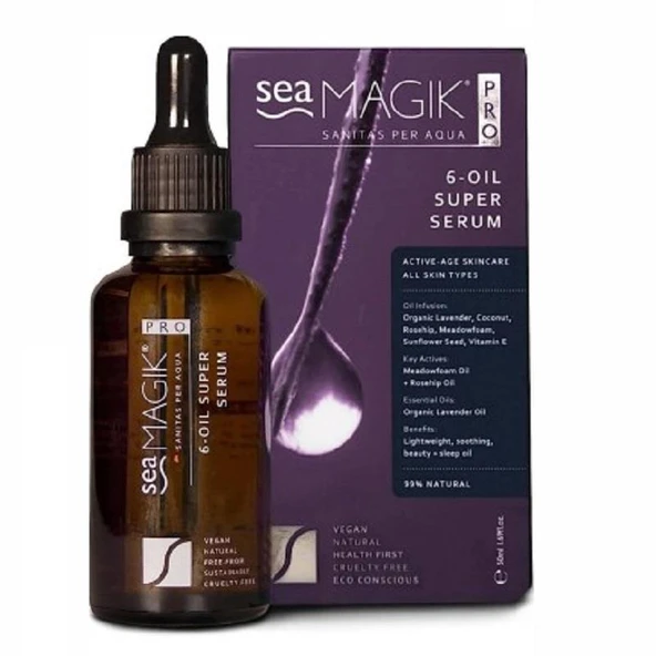Dead Sea Spa Magik Organiks 6-Oil Super Serum - Resim 2