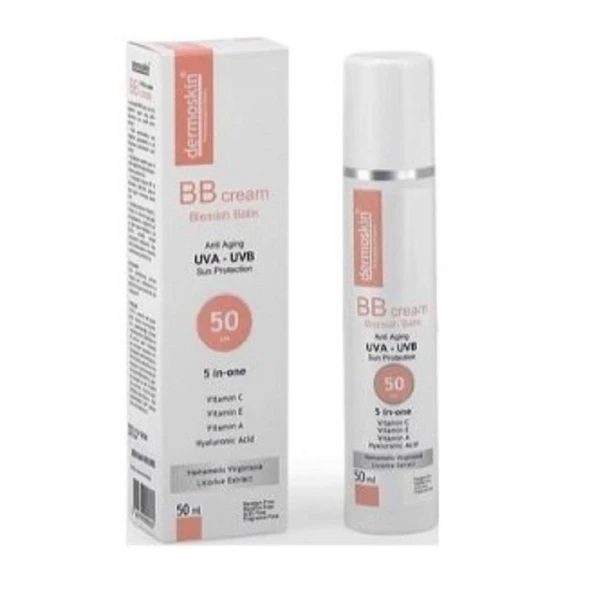 Dermoskin BB Krem SPF50 50 ml ürün görseli