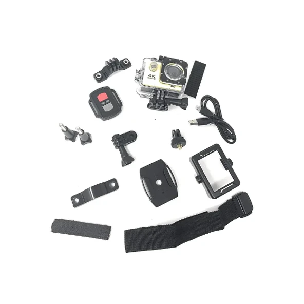 Kumandalı 4K Wi-Fi Aksiyon Kamerası - Resim 3