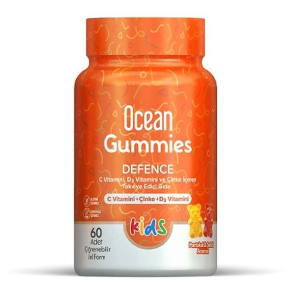 Ocean Gummies Defence 60 Adet Çiğnenebilir Form ürün görseli