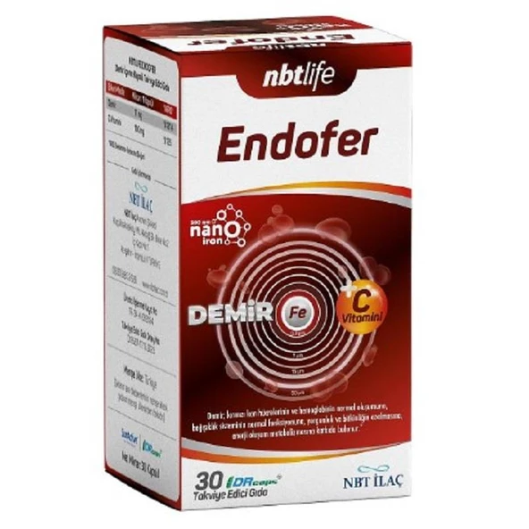 NBT Life Endofer 30 Kapsül ürün görseli
