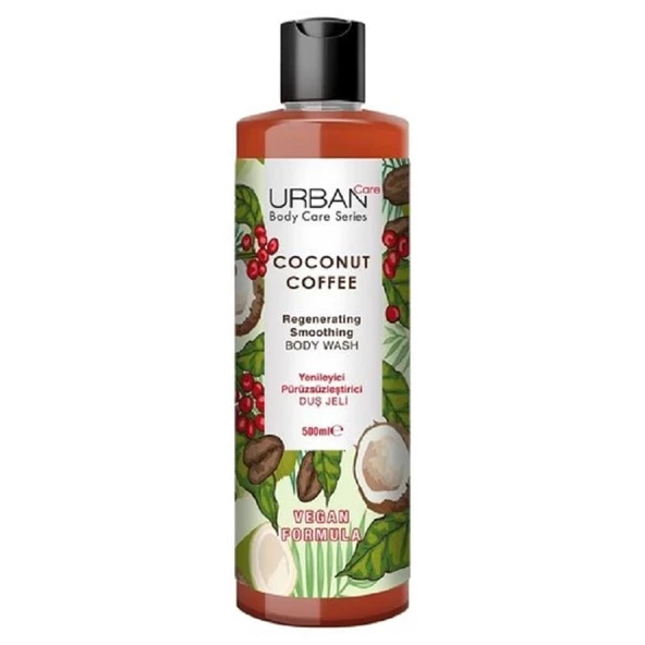 Urban Care Coconut Coffee Yenileyici ve Pürüzsüzleştirici Duş Jeli 500 ml ürün görseli
