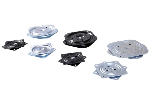 Metal Döner Tv Tabure Altlığı Rulmanlı 173*173*12 Mm 0060 - 2